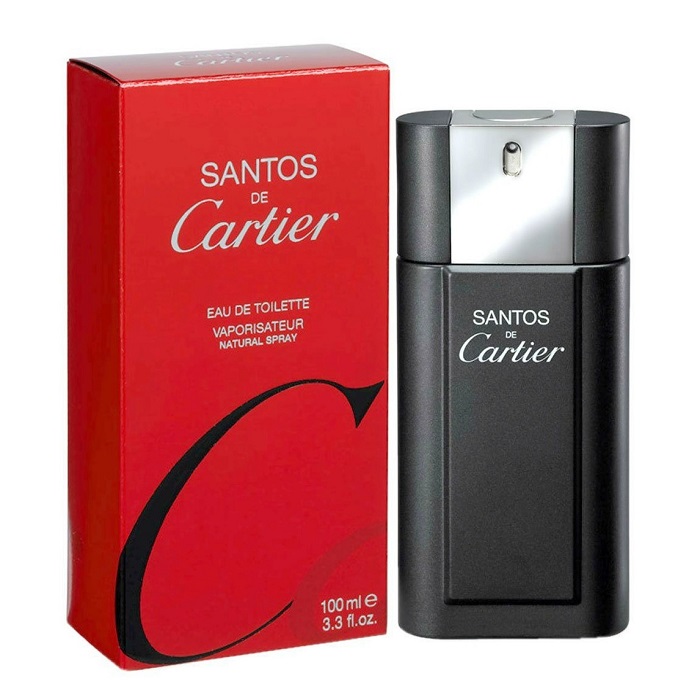 Santos De Cartier Cologne by Cartier 3.3oz Eau De Toilette Spray for men Santos De Cartier Cologne by Cartier 3.3oz Eau De Toilette Spray for men